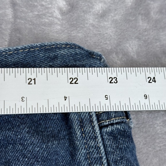 Cabelas Flannel Lined Jeans Men 48x30(46x28) Blue Wash Insulated Warm Workwear - Picture 6 of 12